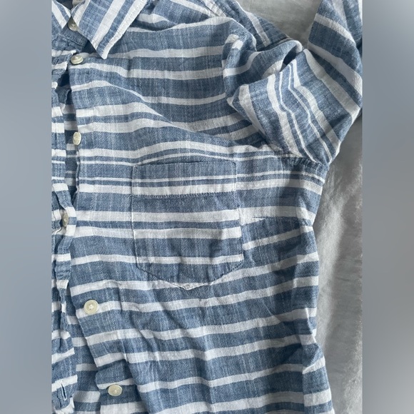 Jcrew chambray striped button up - Picture 11 of 13